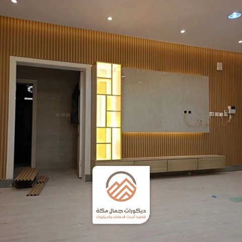 تركيب ديكور شاشه مكة