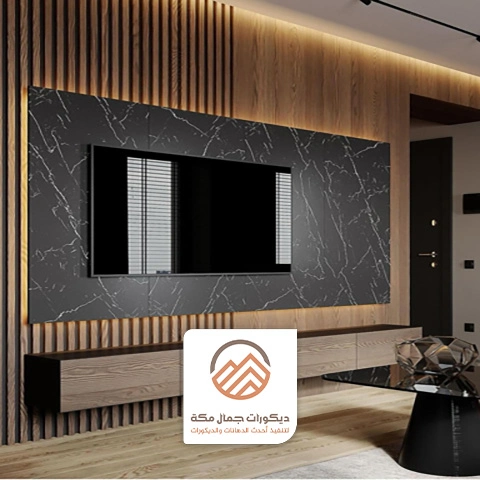 تصميم ديكور شاشه بمكة