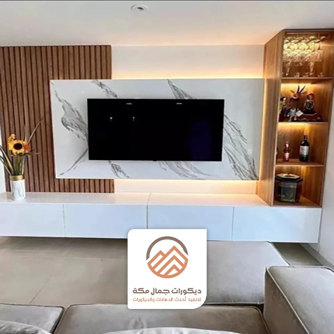 ديكور شاشه مودرن